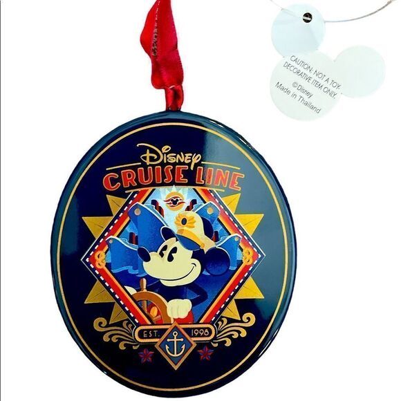 NWT DISNEY CRUISE ORNAMENT- Captain Mickey - Picture 1 of 2
